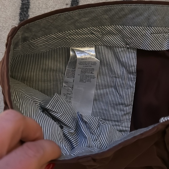 Men's Cotton-Stretch Pants - Picture 2 of 8